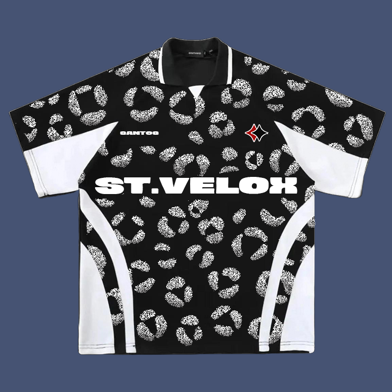 St.Velox 'Santos' Retro Jersey Polo